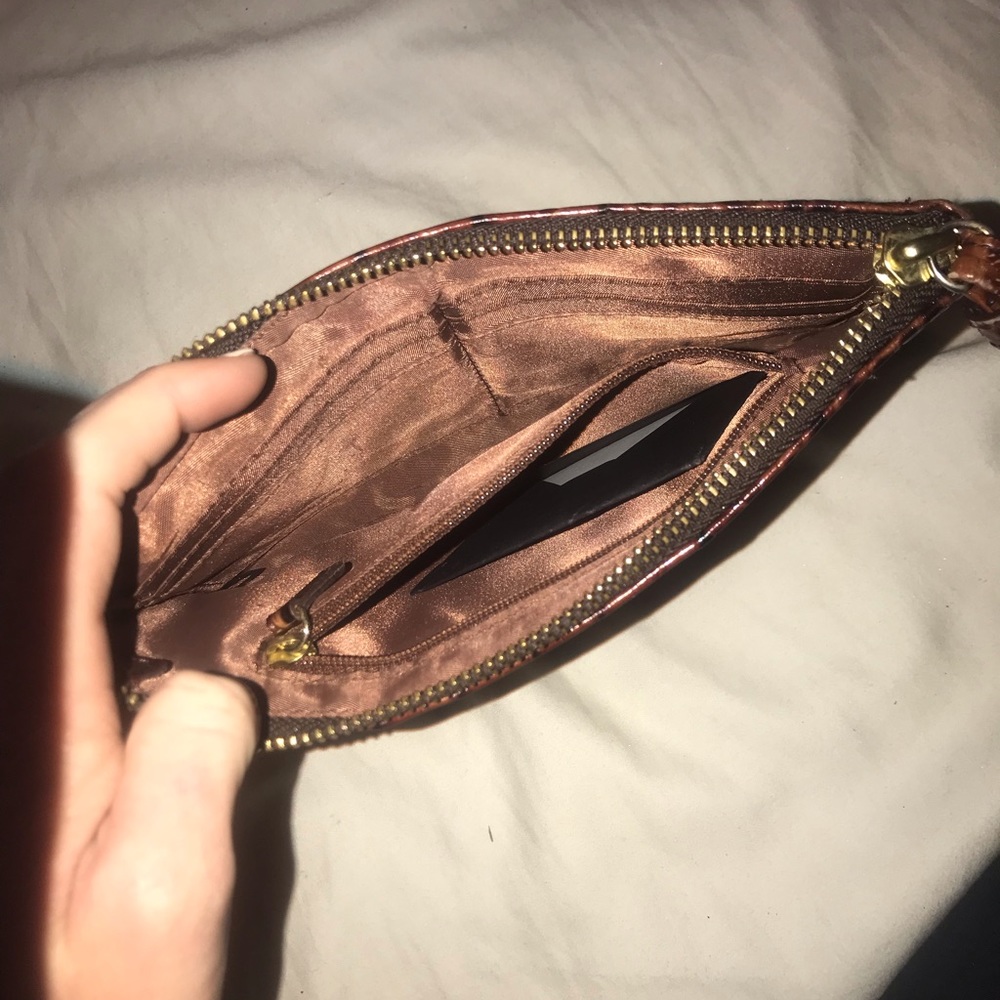 Brahmin wristlet/ wallet